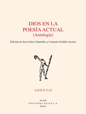 cover image of Dios en la poesía actual